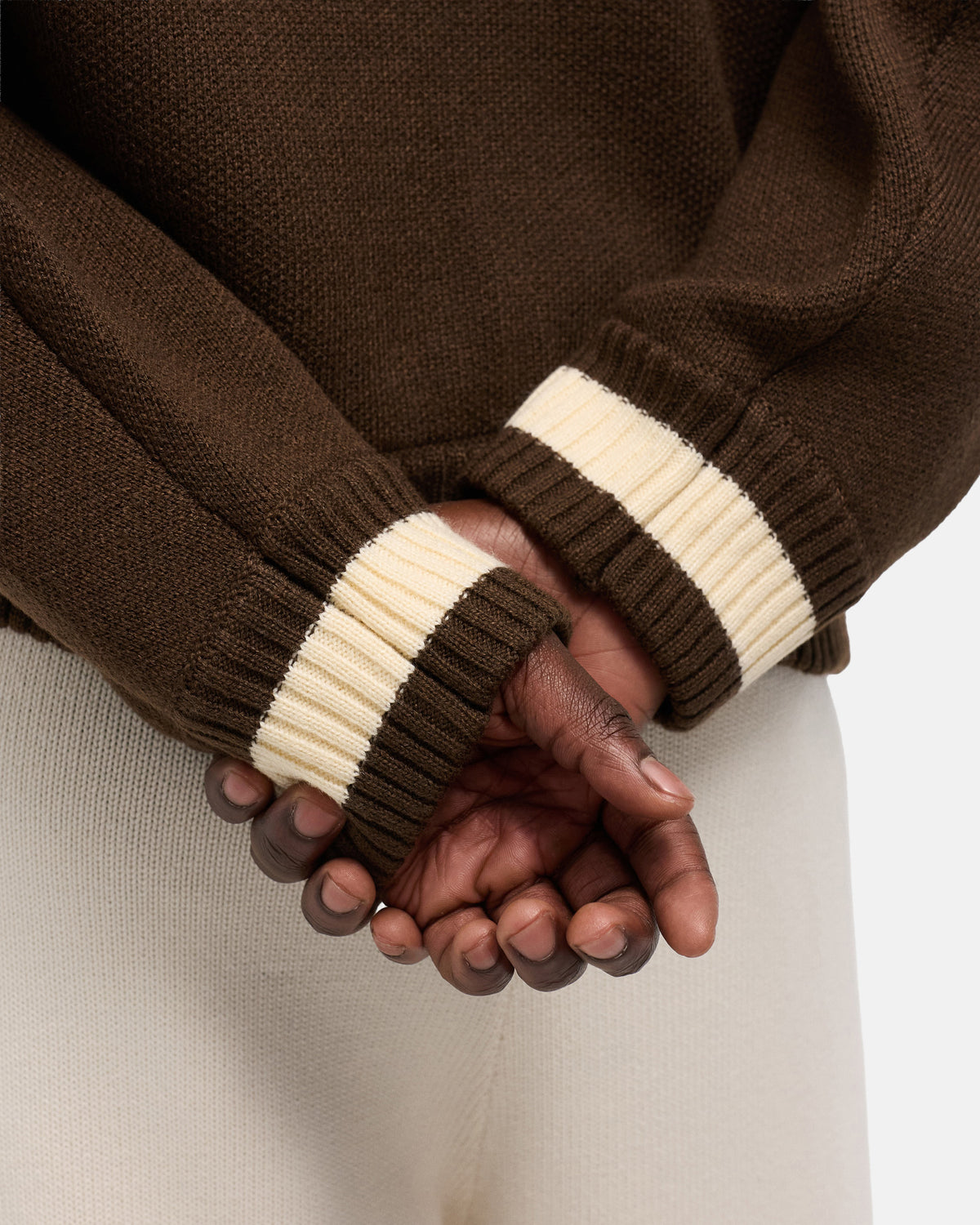 espresso/cream beige|men