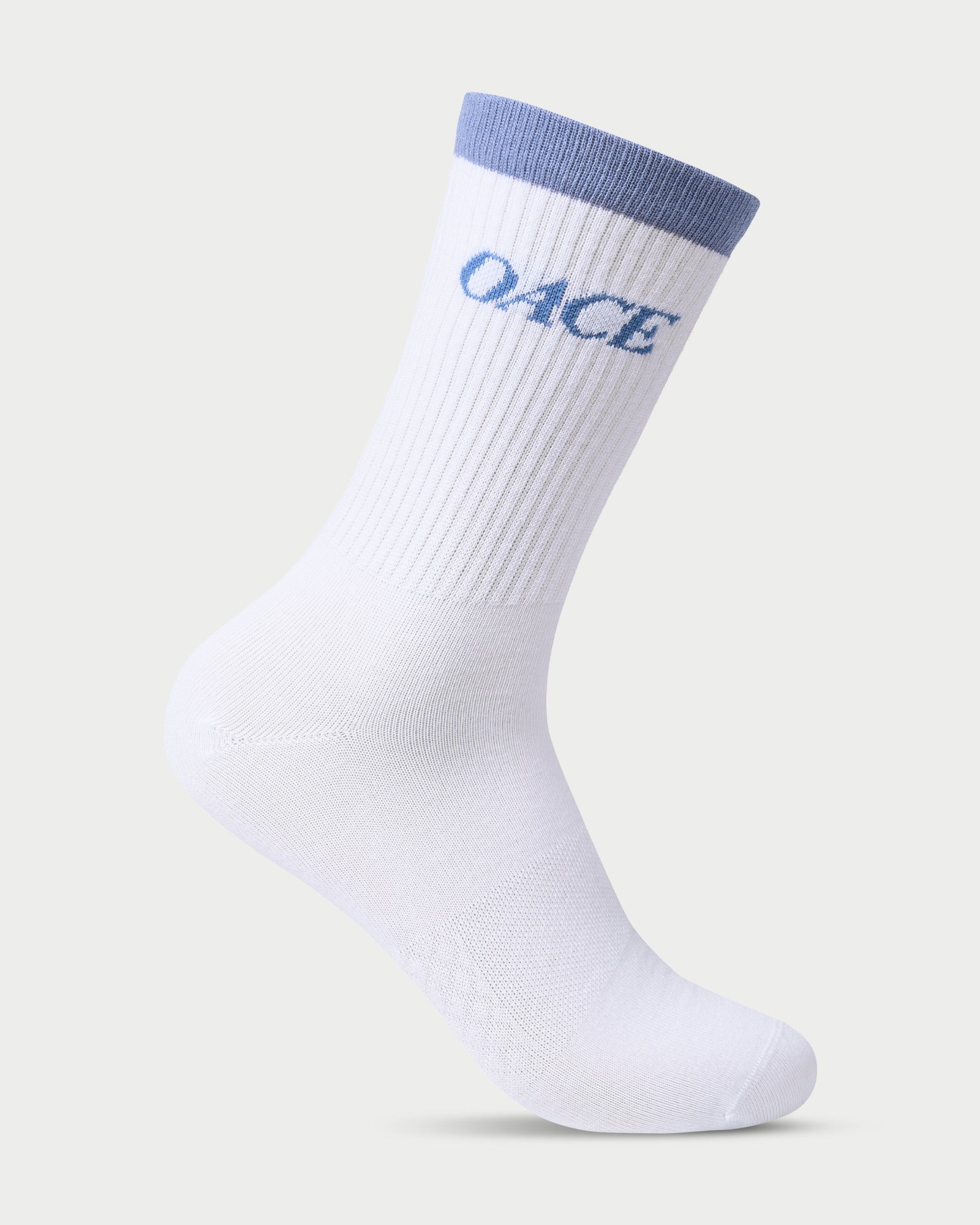 white/dusty blue