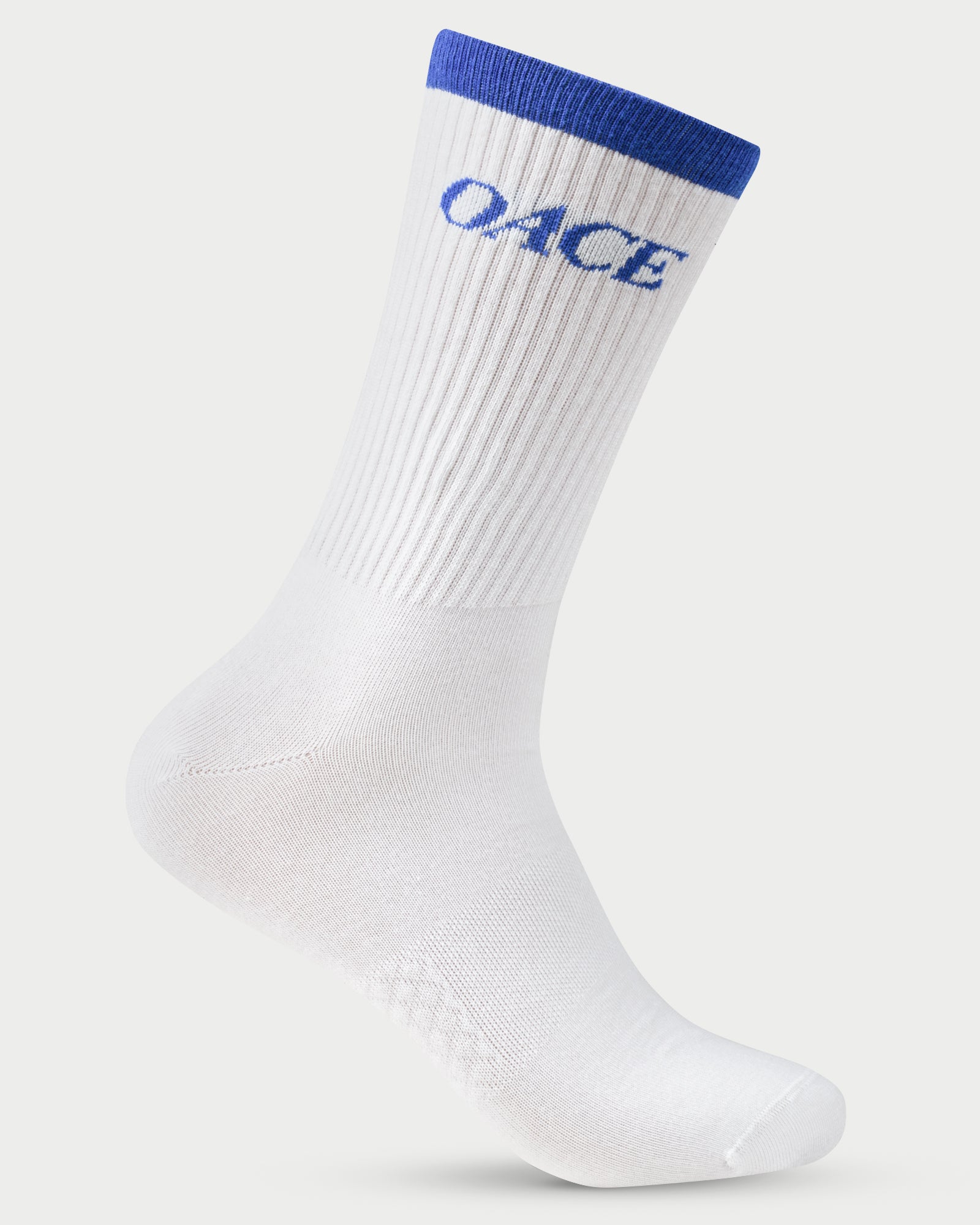 white/royal blue