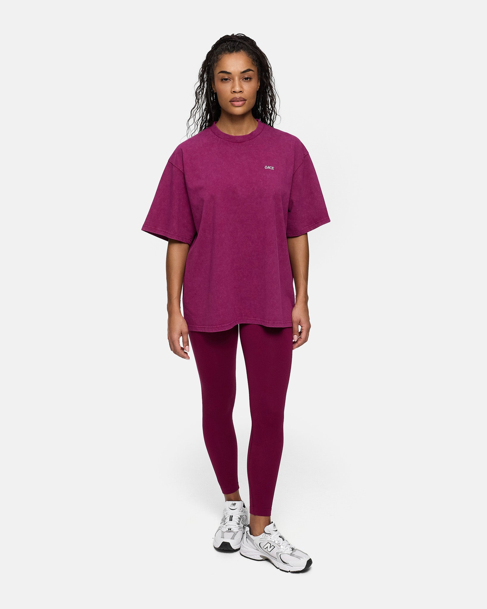 washed dark plum