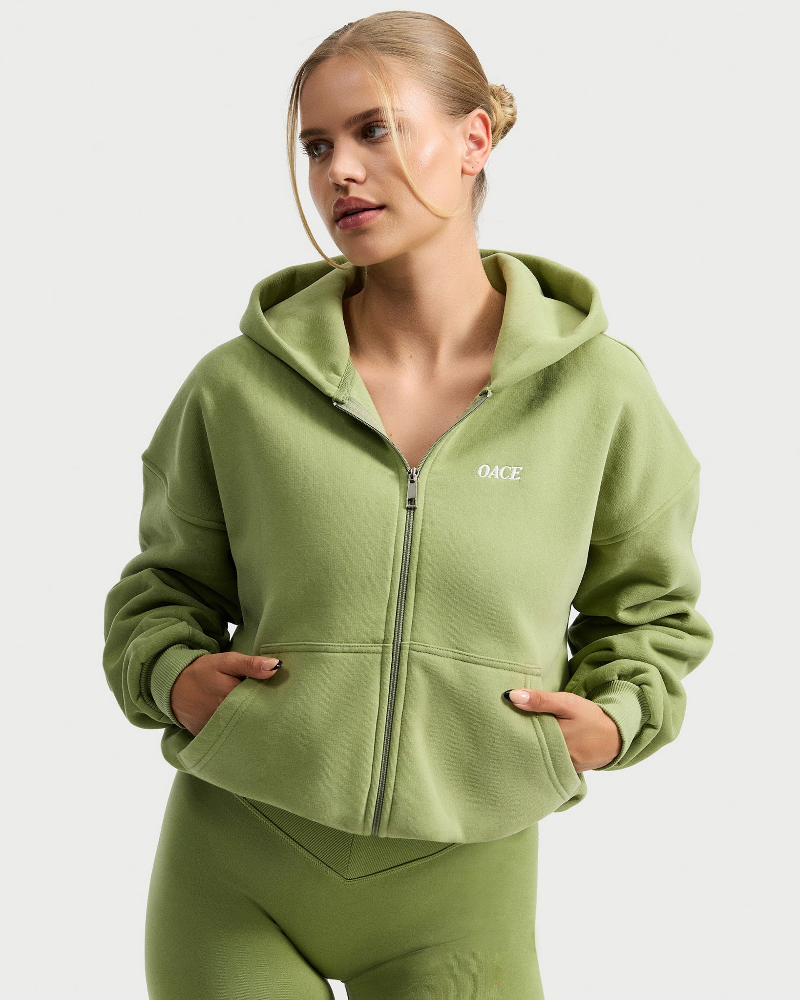 Toned Zip Jacket
