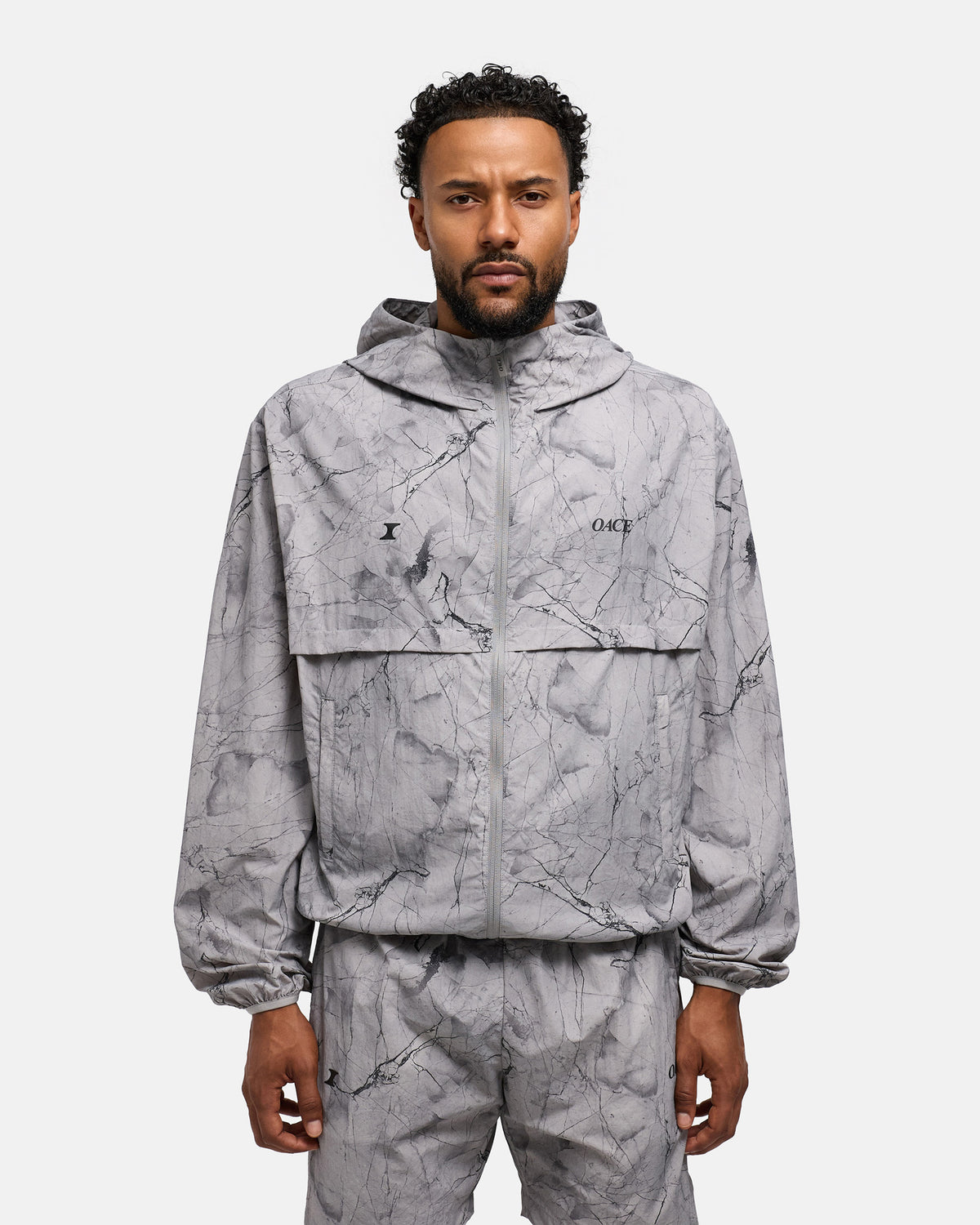cracked foggy grey
