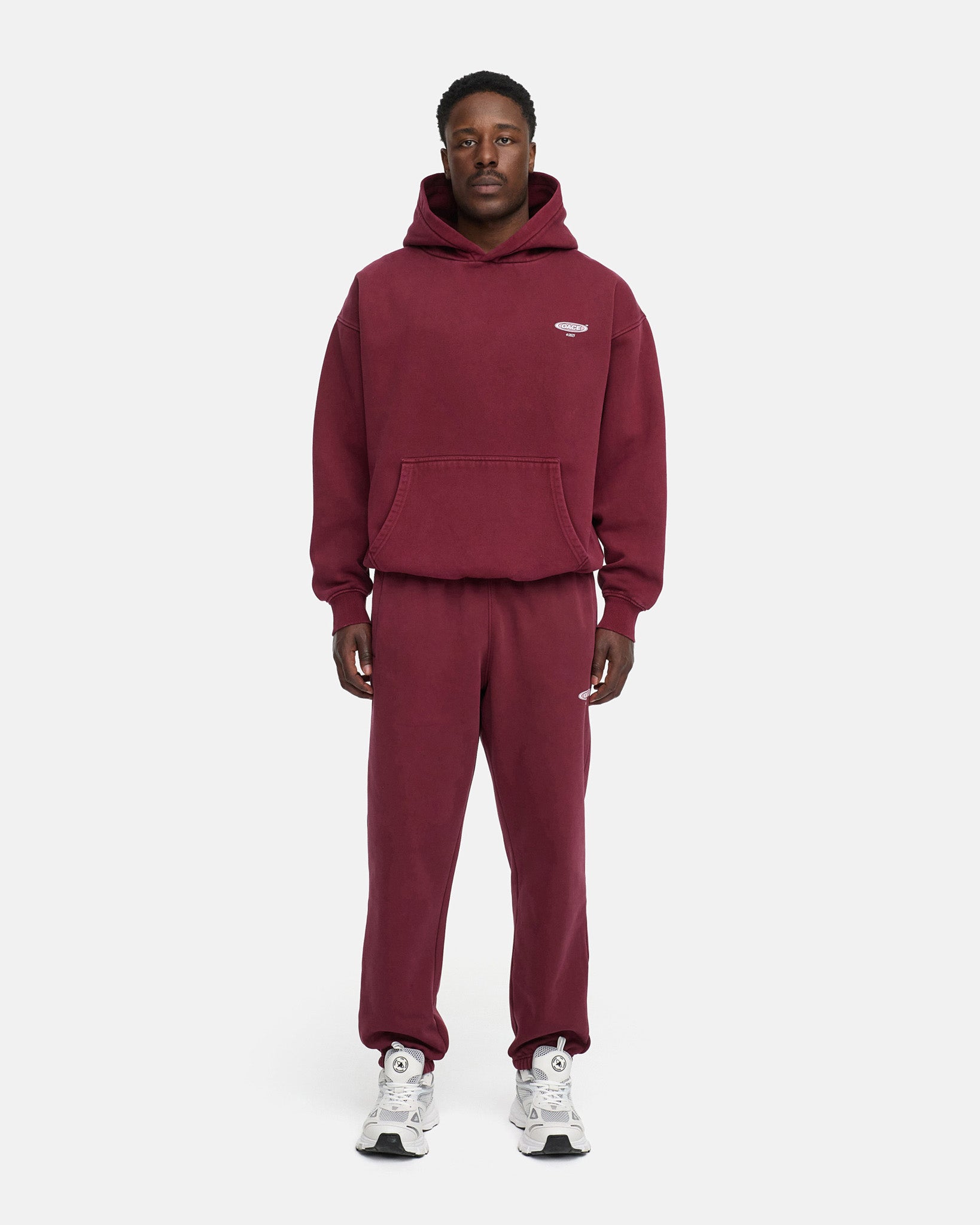 washed bordeaux|men