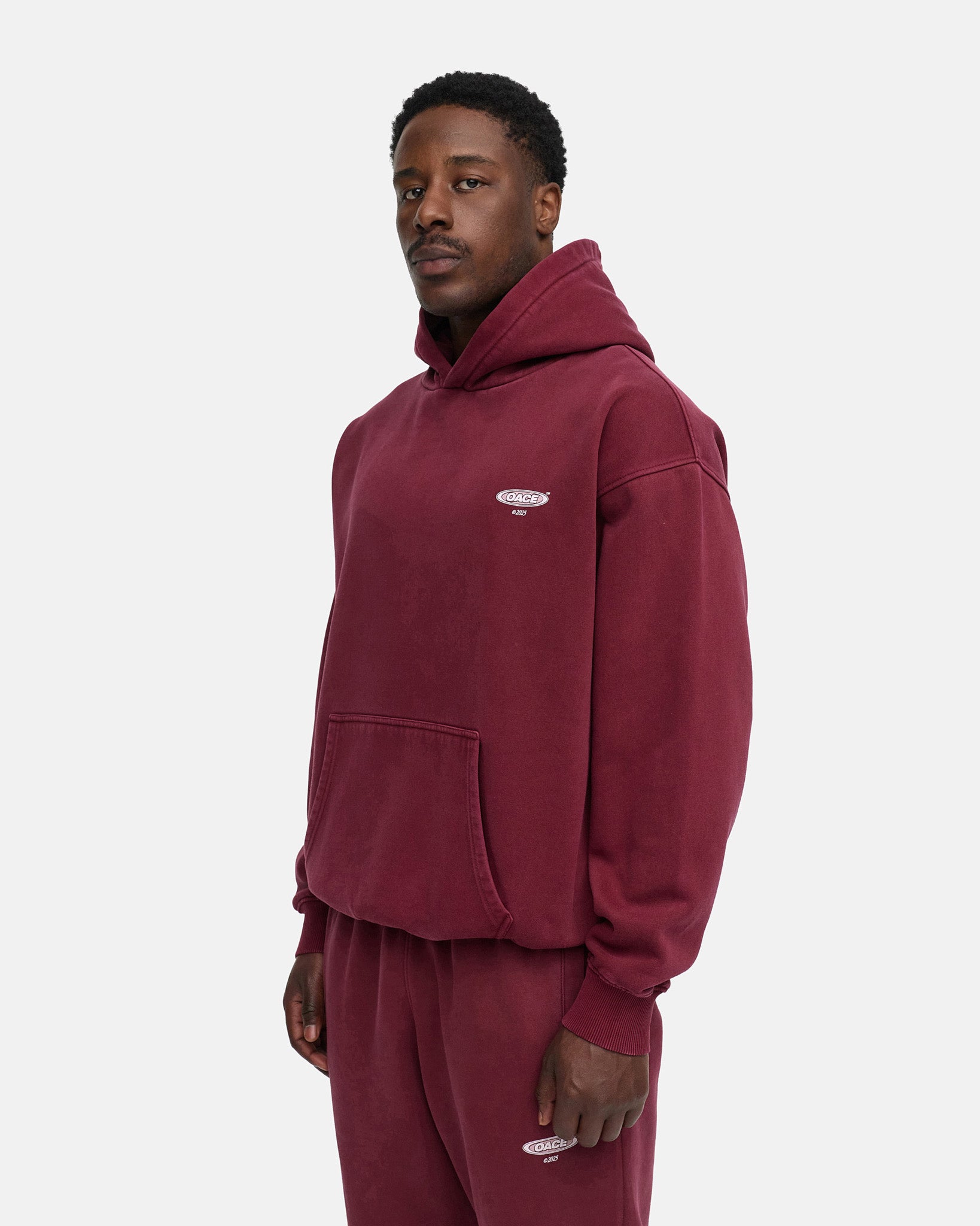 washed bordeaux|men