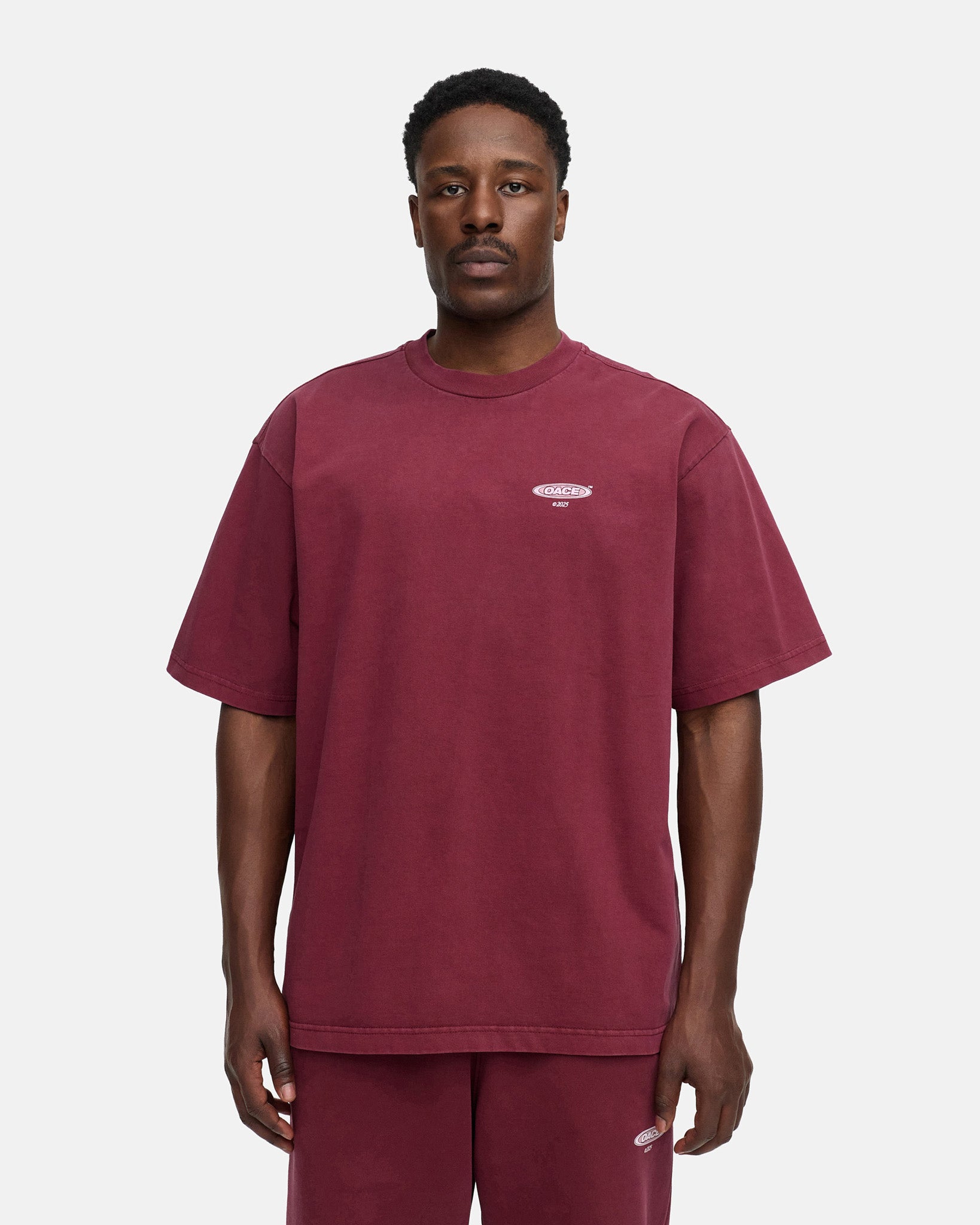 washed bordeaux|men