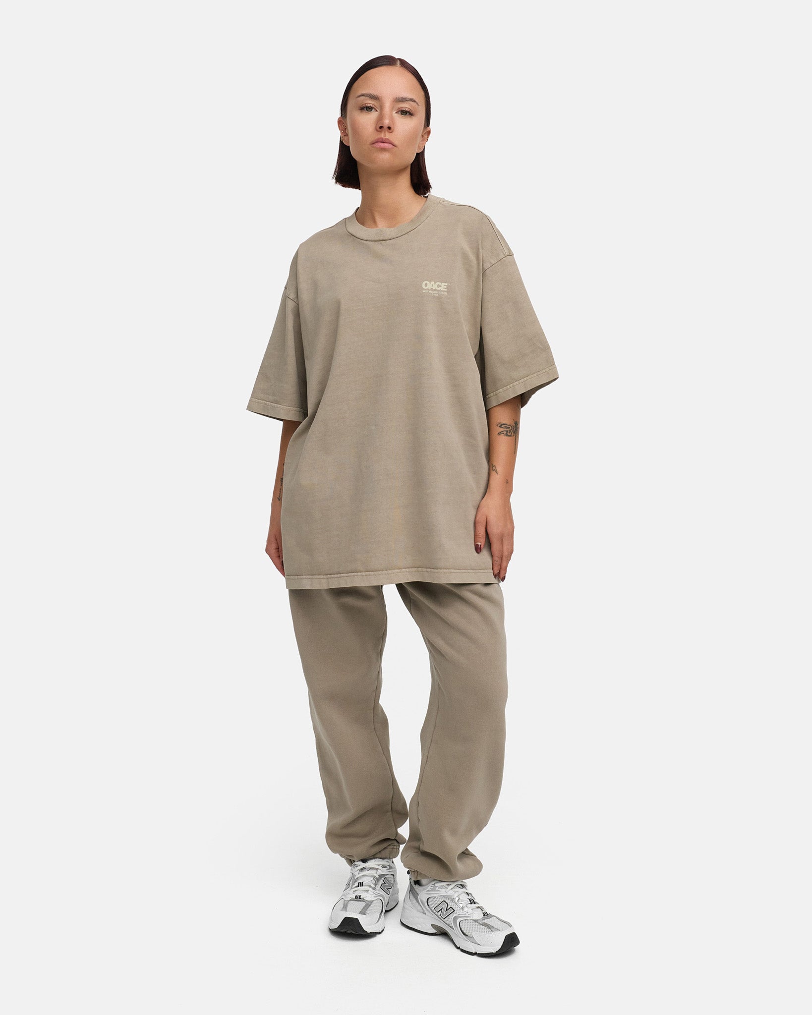 washed taupe|women