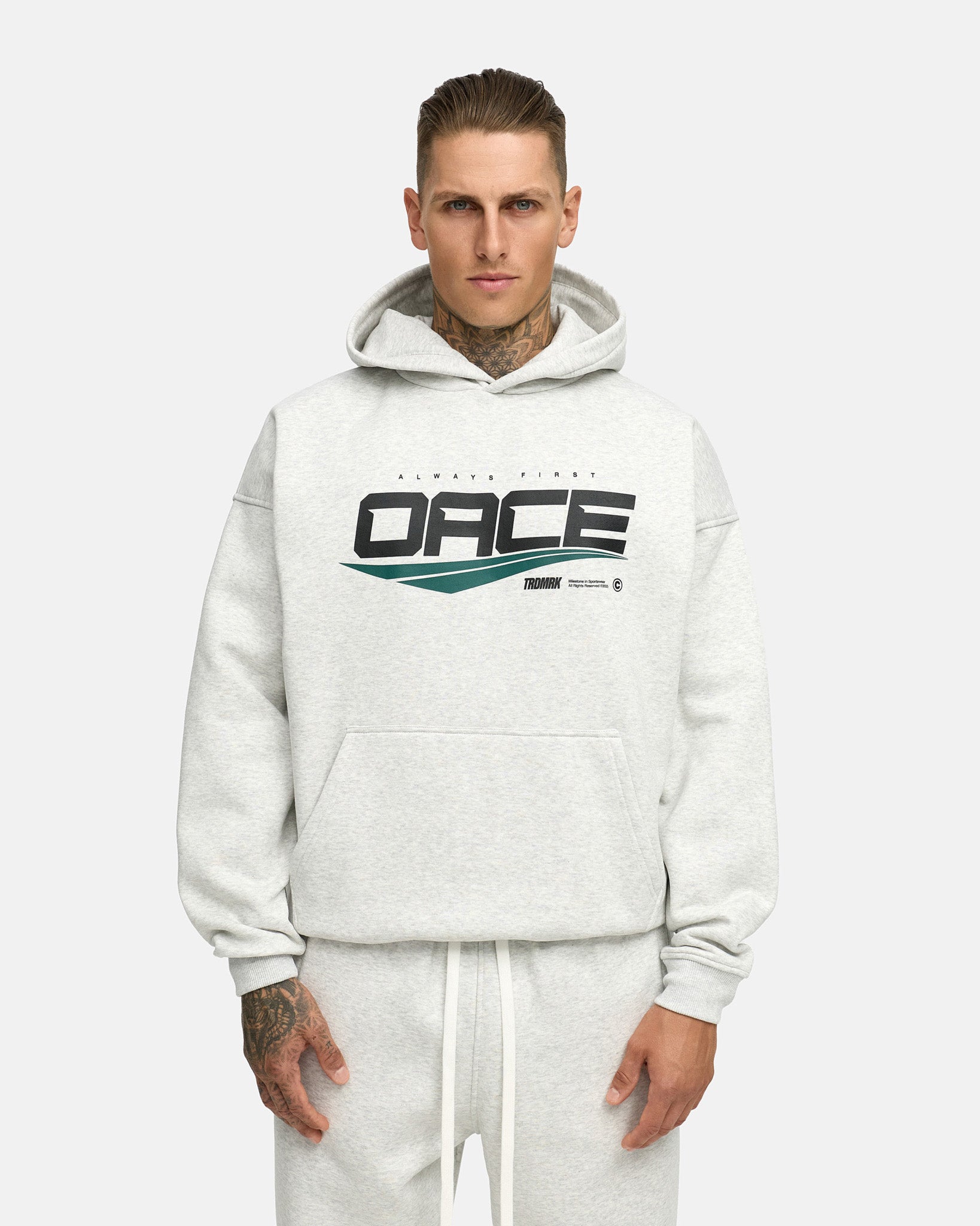 heather grey|men