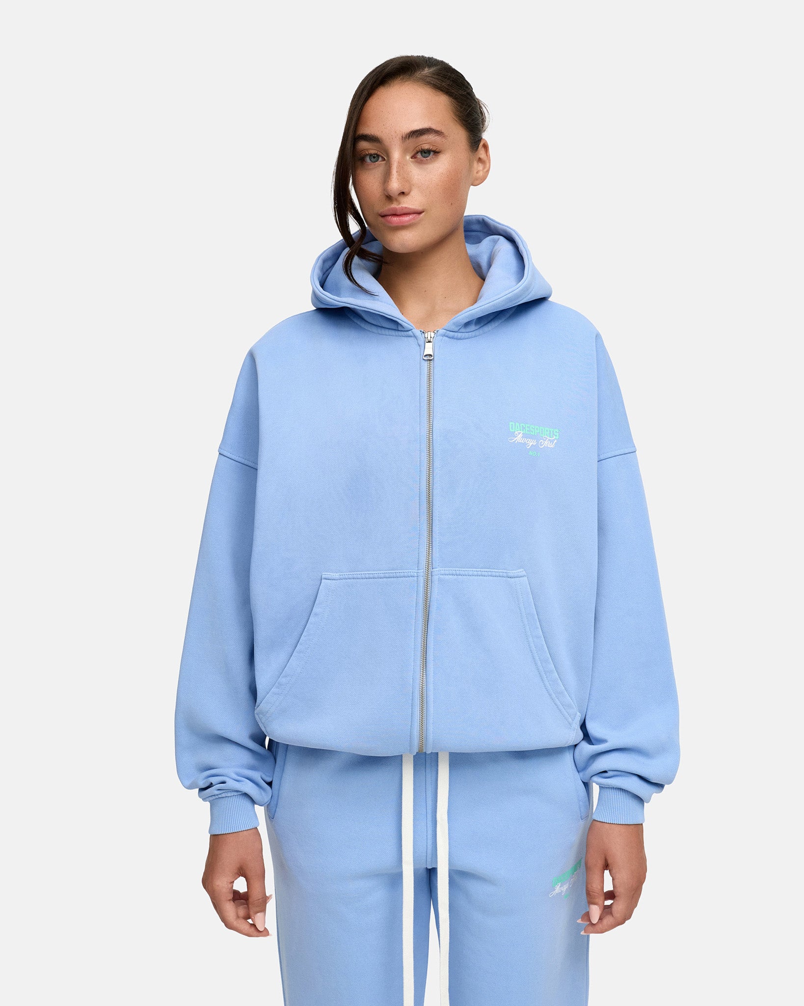 washed aqua blue|women