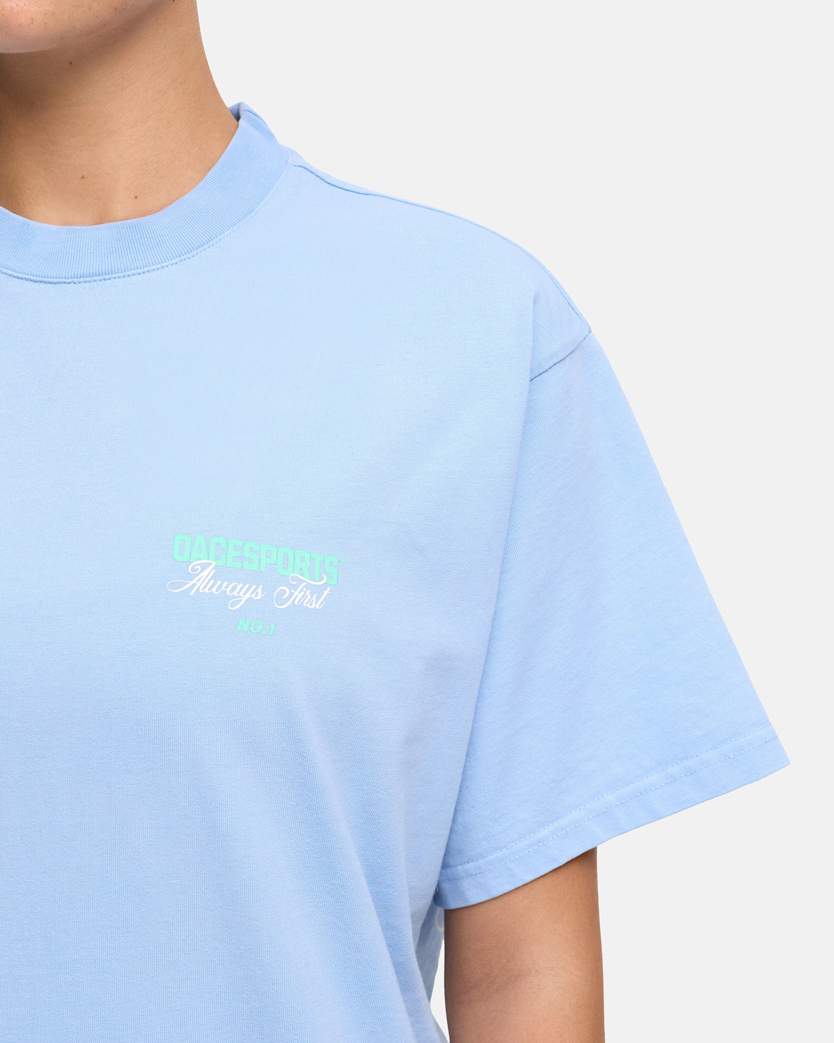washed aqua blue|women