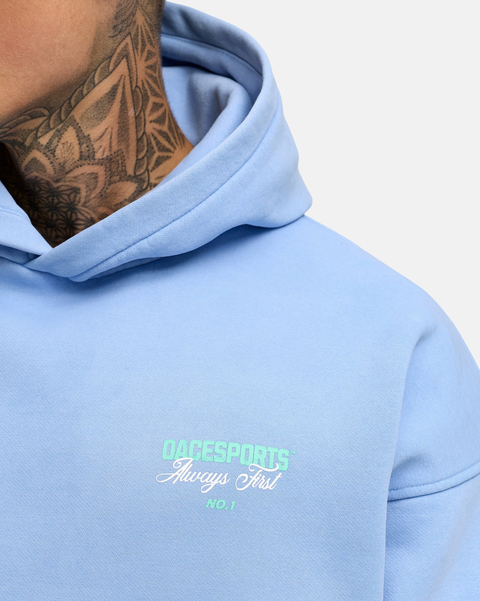 washed aqua blue|men