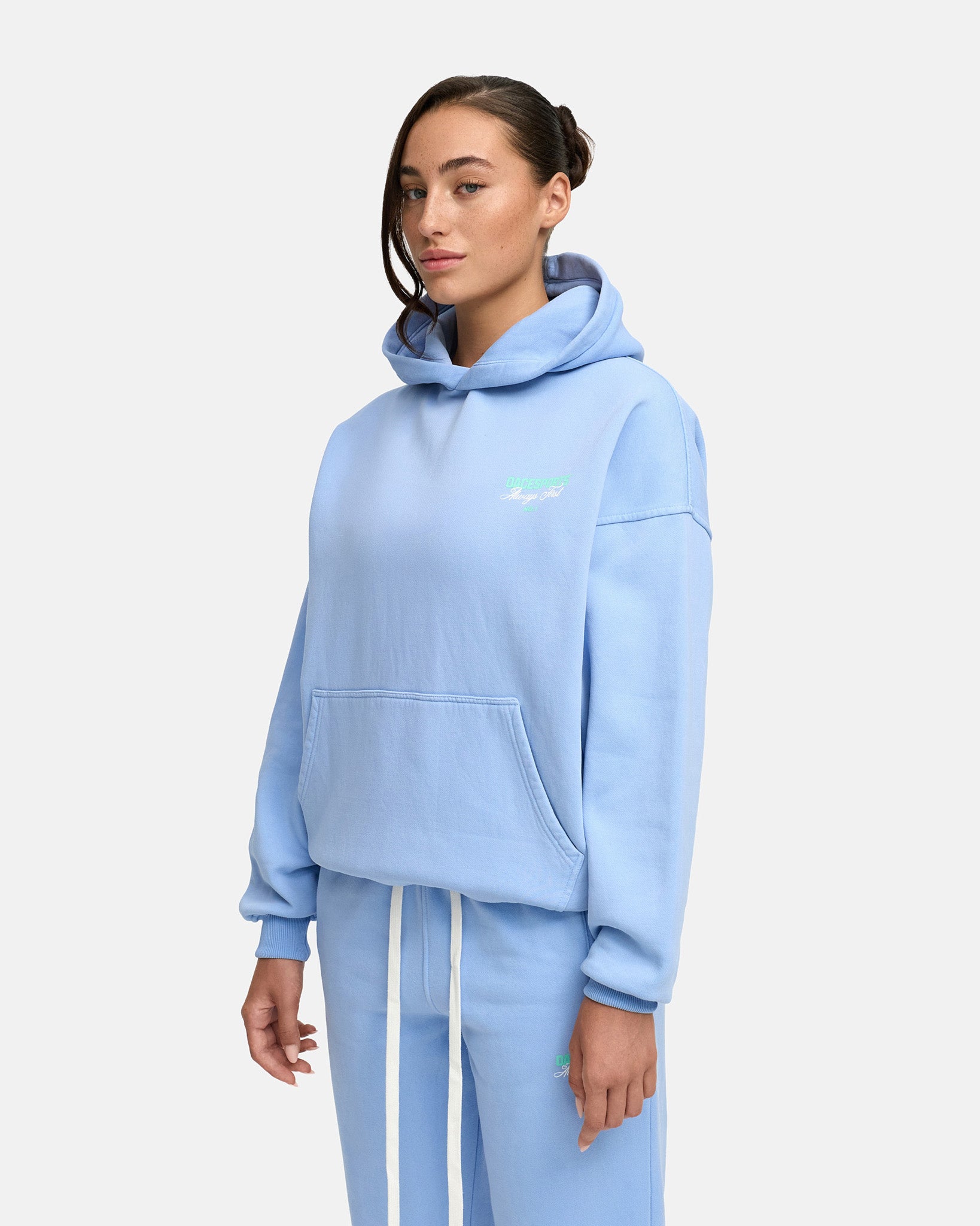 washed aqua blue|women
