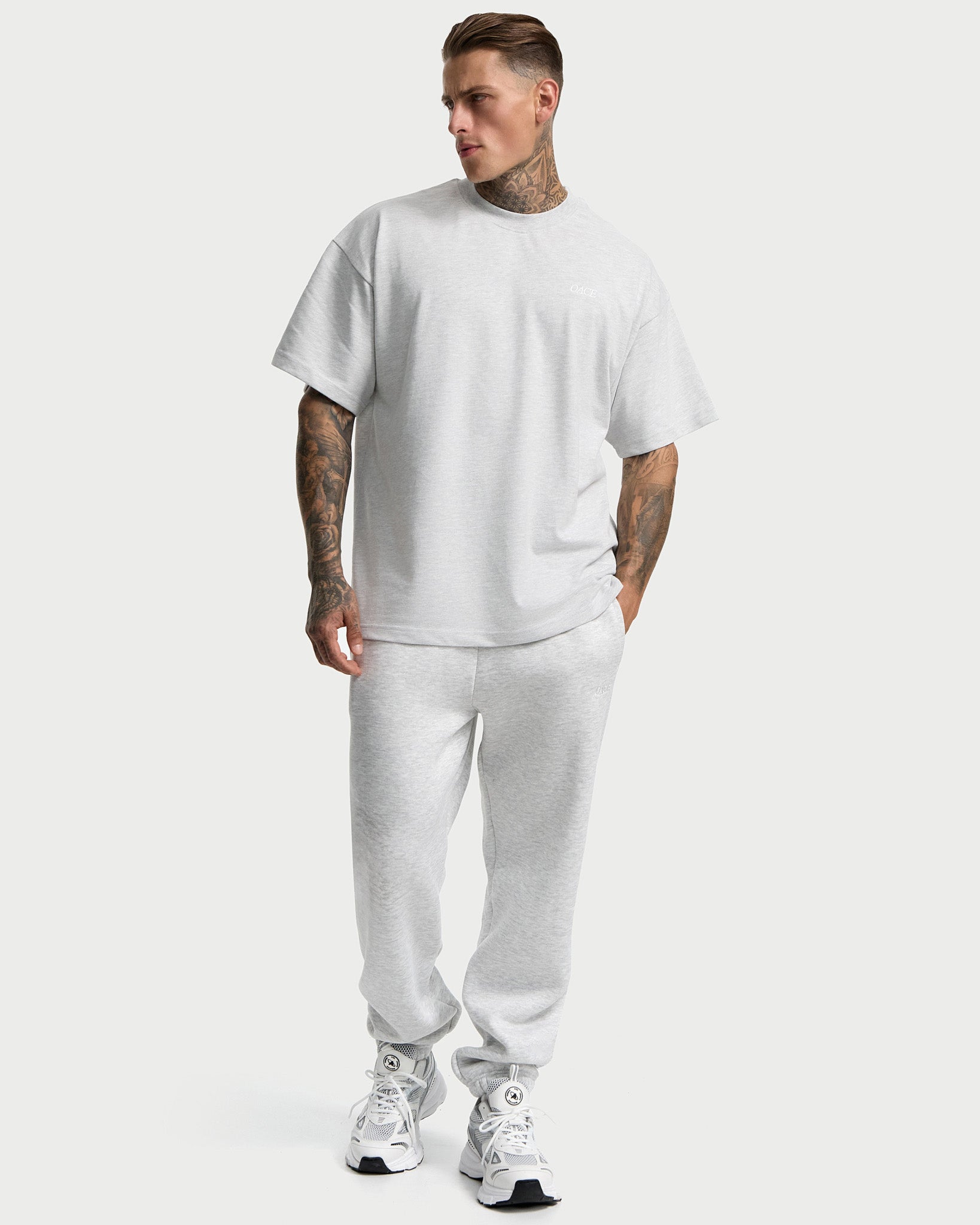 heather grey|men