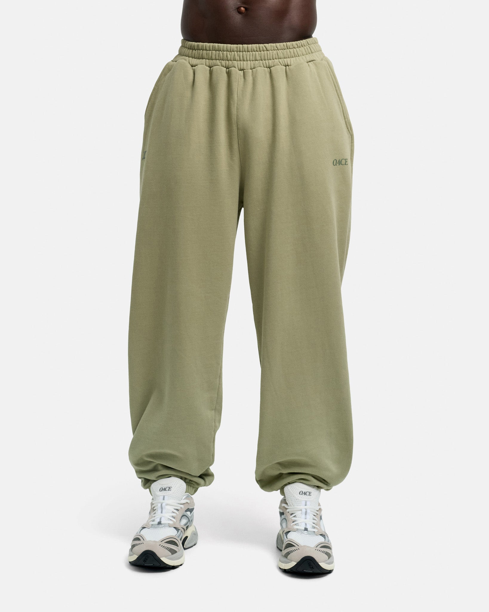 washed dusty olive