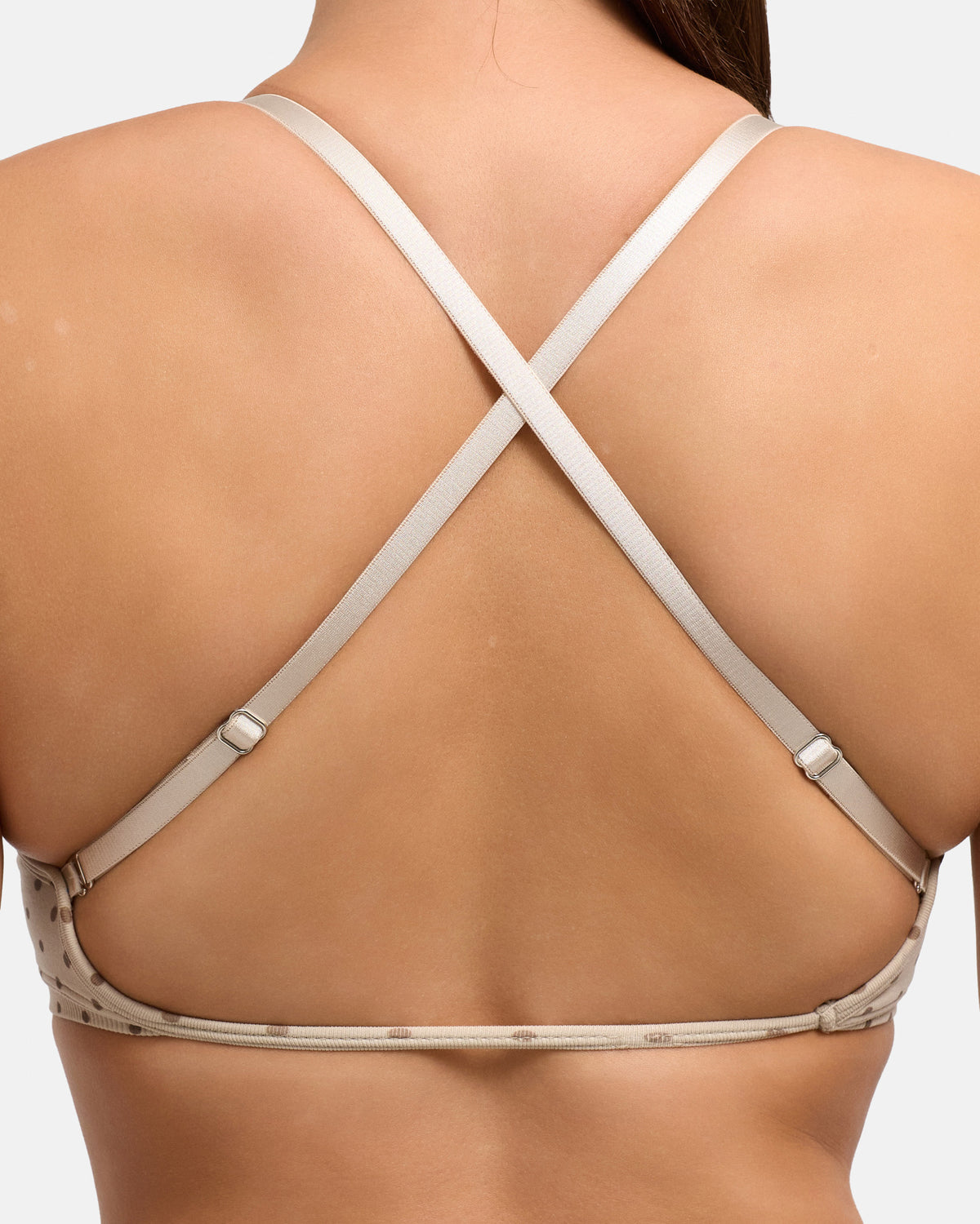 taupe/dots