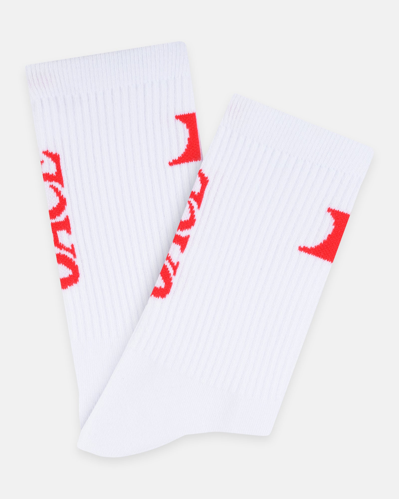 white/coral red