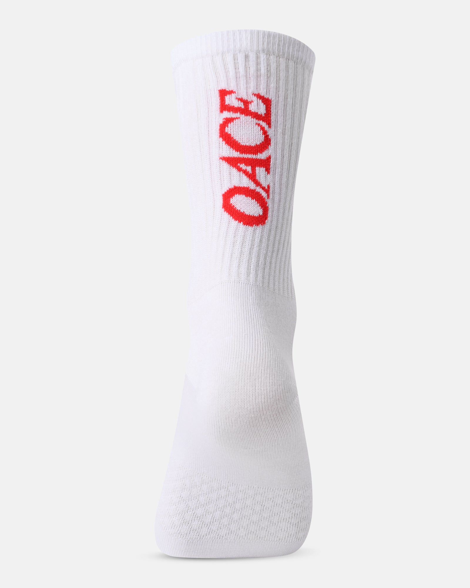 white/coral red