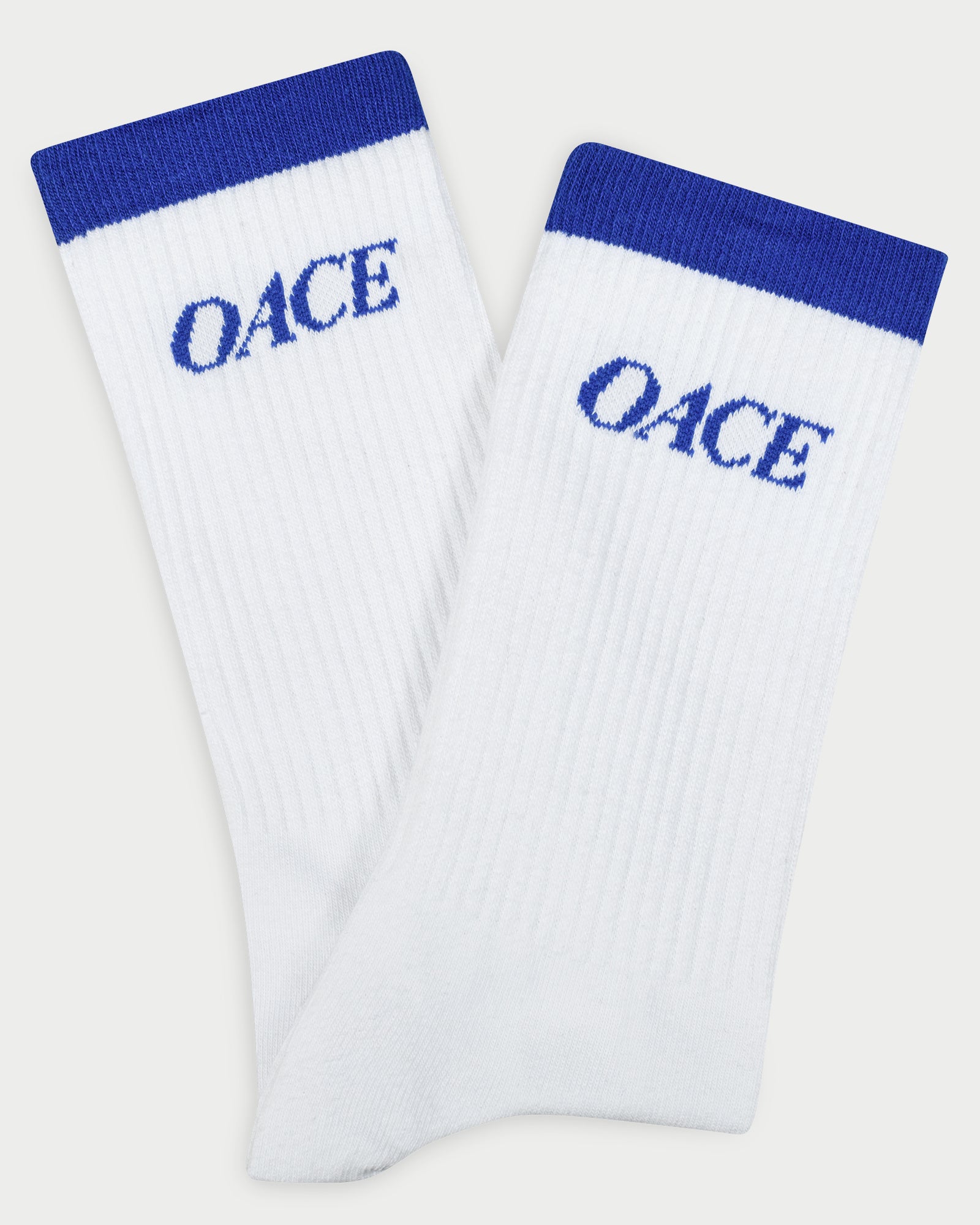 white/royal blue
