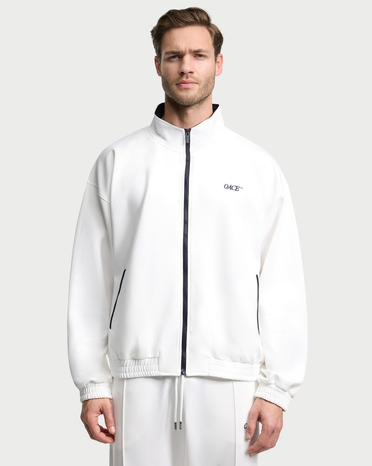 Bon Vivant Track Jacket - warm white / S