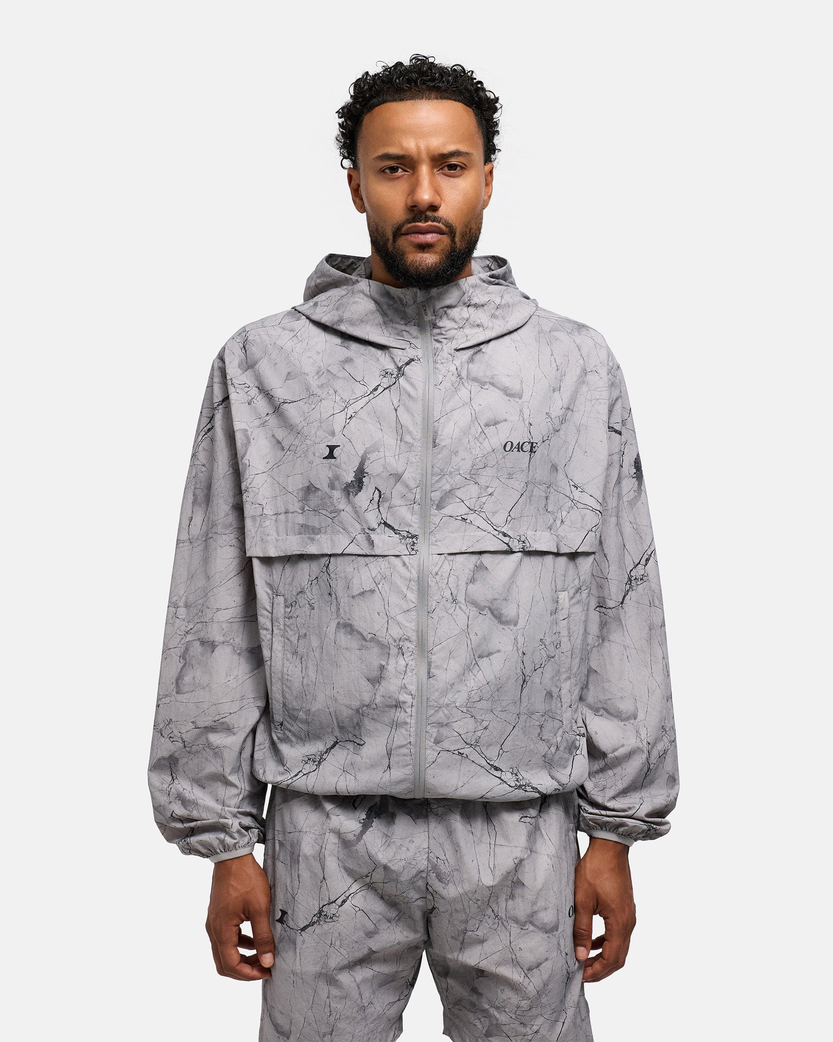 cracked foggy grey