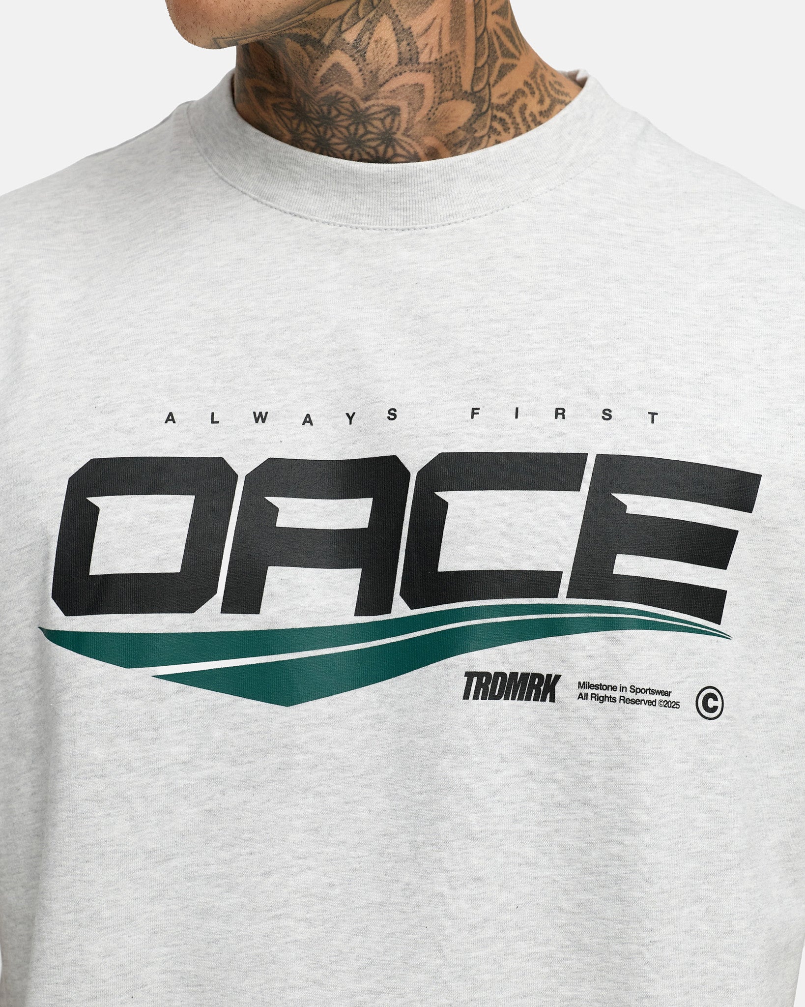 heather grey|men