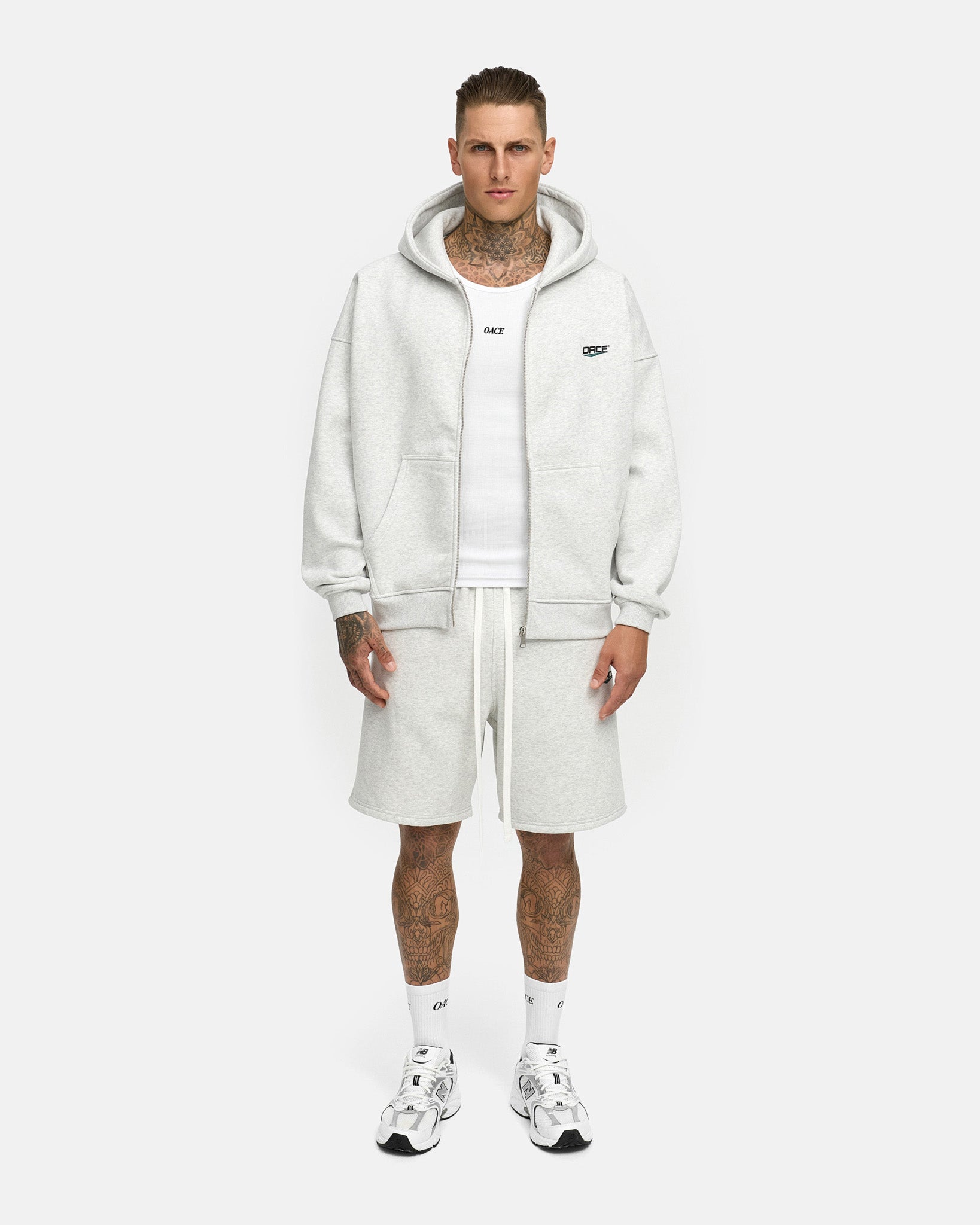 heather grey|men