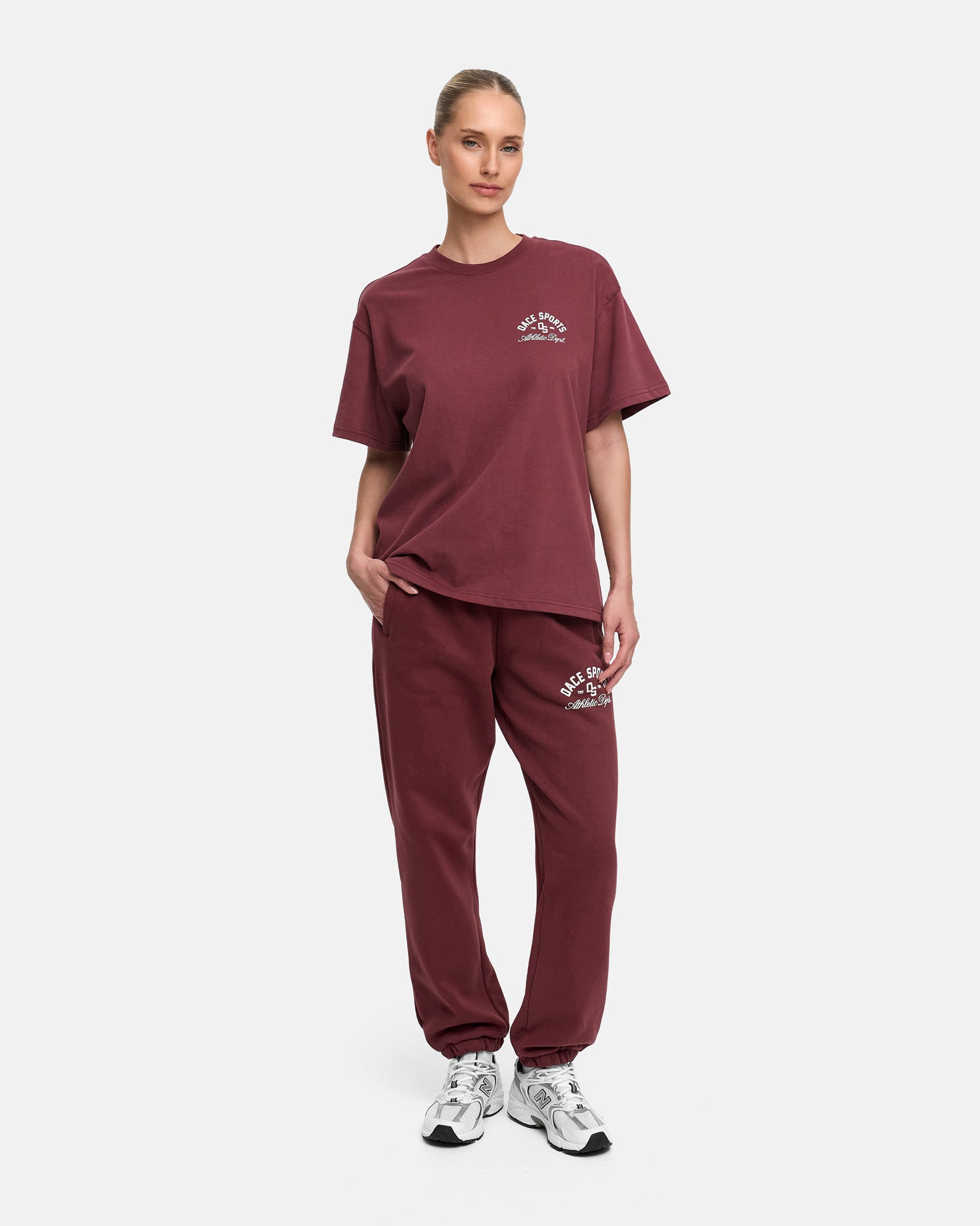 washed home run red|women