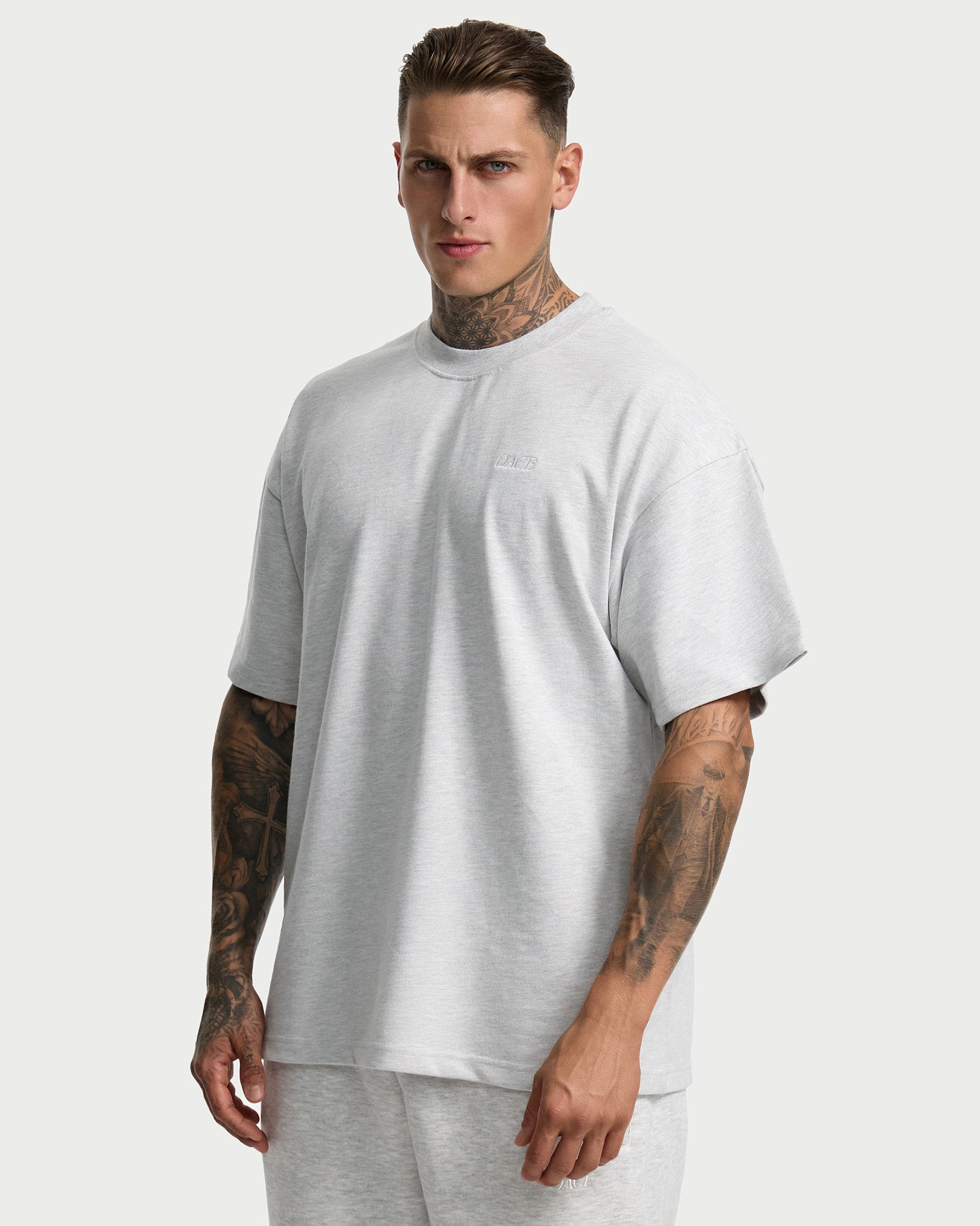 heather grey|men