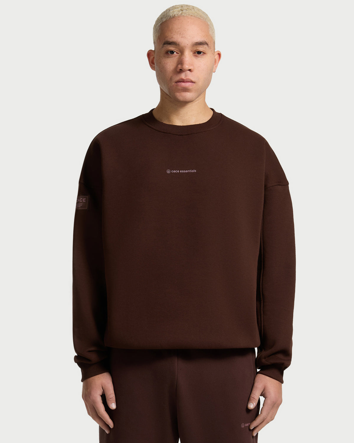 essentials Sweater - brown / S
