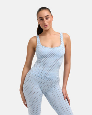 aura blue/dots