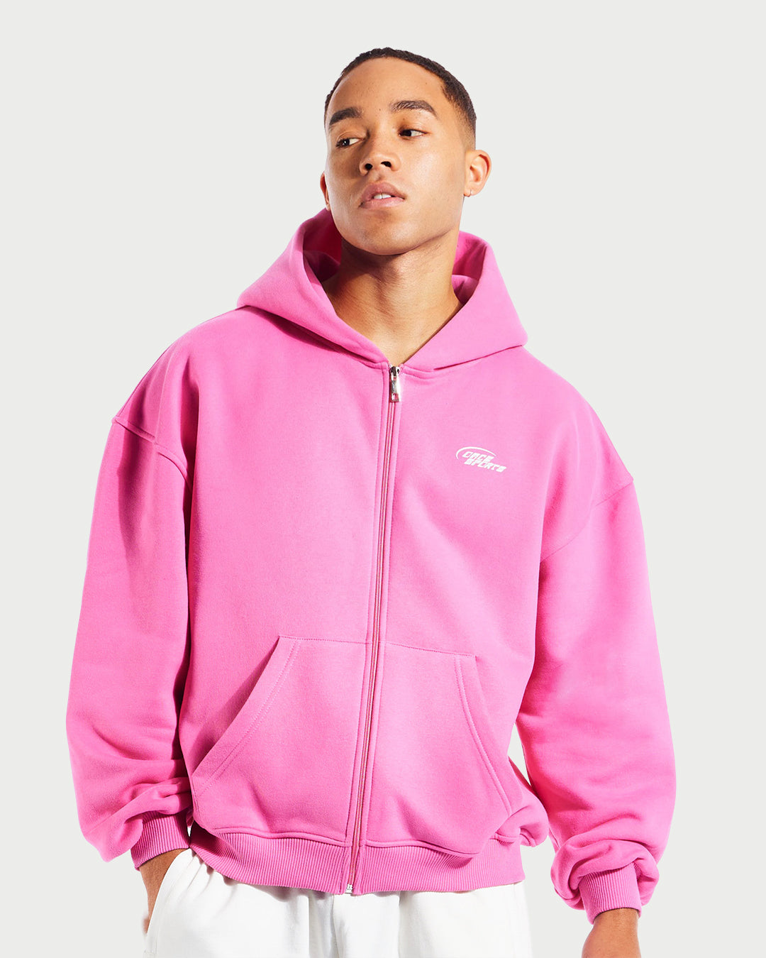 2K Zip Jacket Men - pink / S