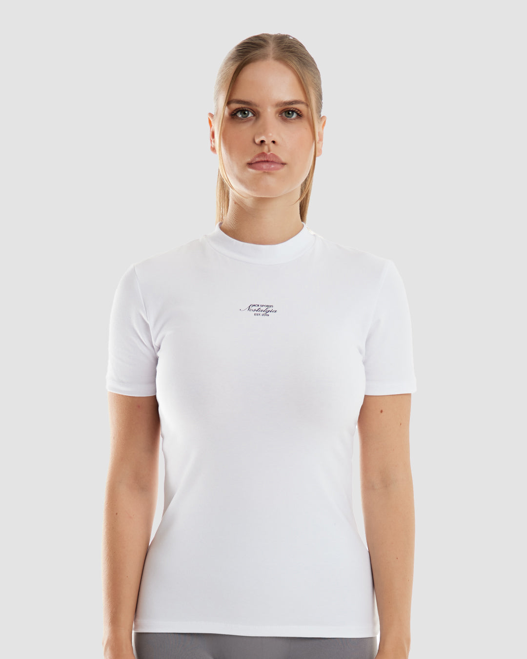 Nostalgia Tight T-Shirt - white / XS
