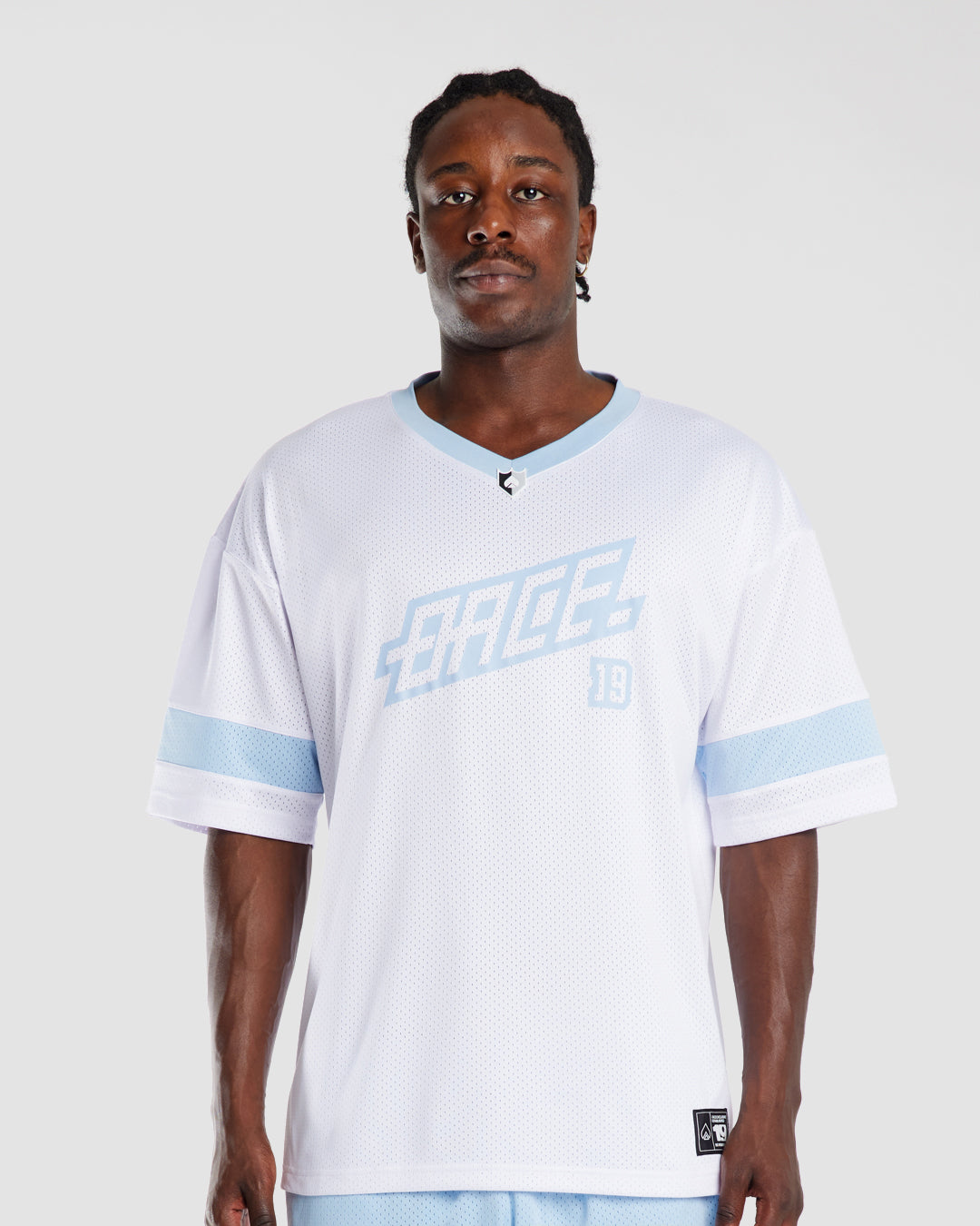 Baby blue hockey jersey on sale